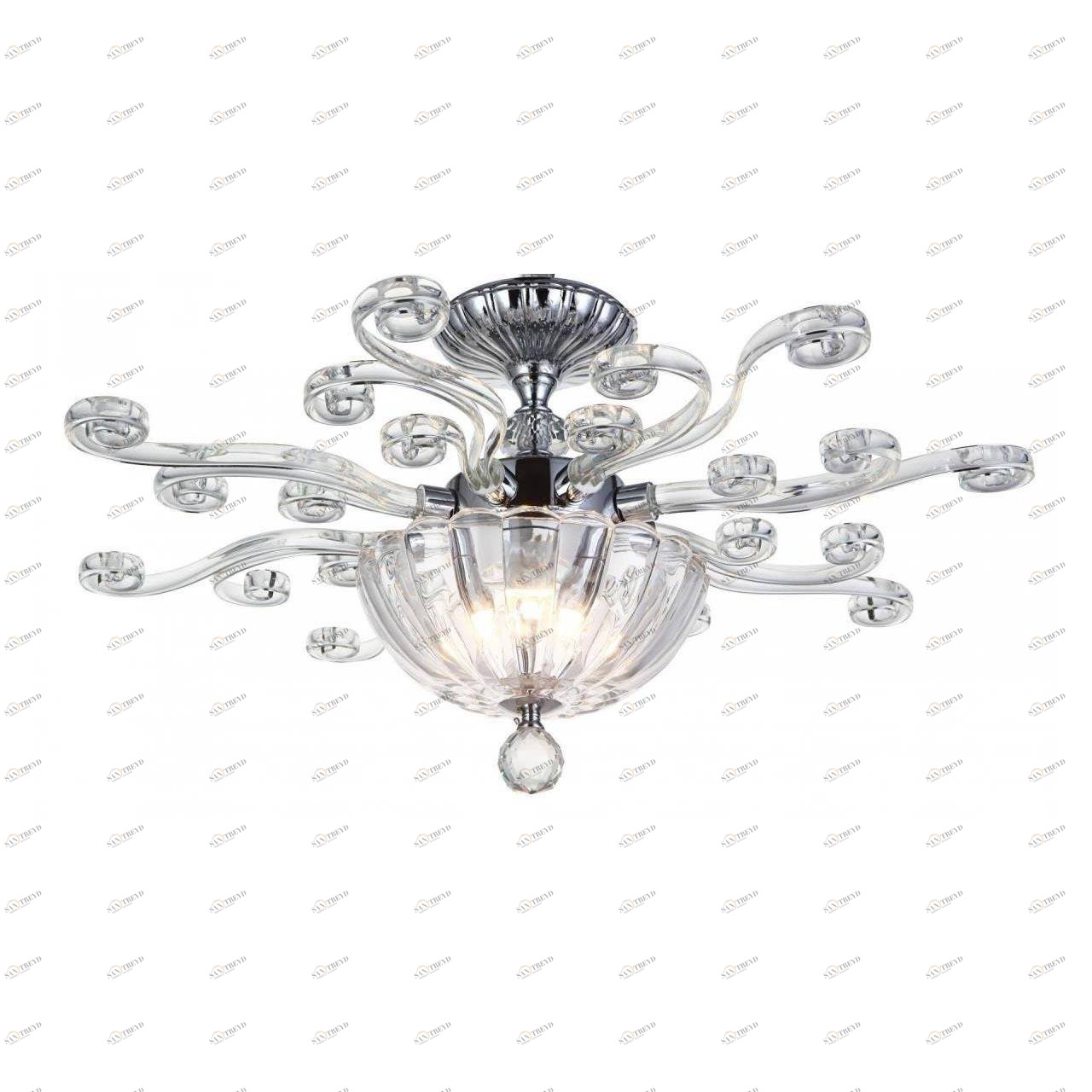 Потолочный светильник Divinare Albedo 8819/02 PL-3 DIVINARE ALBEDO 201686 Хром 