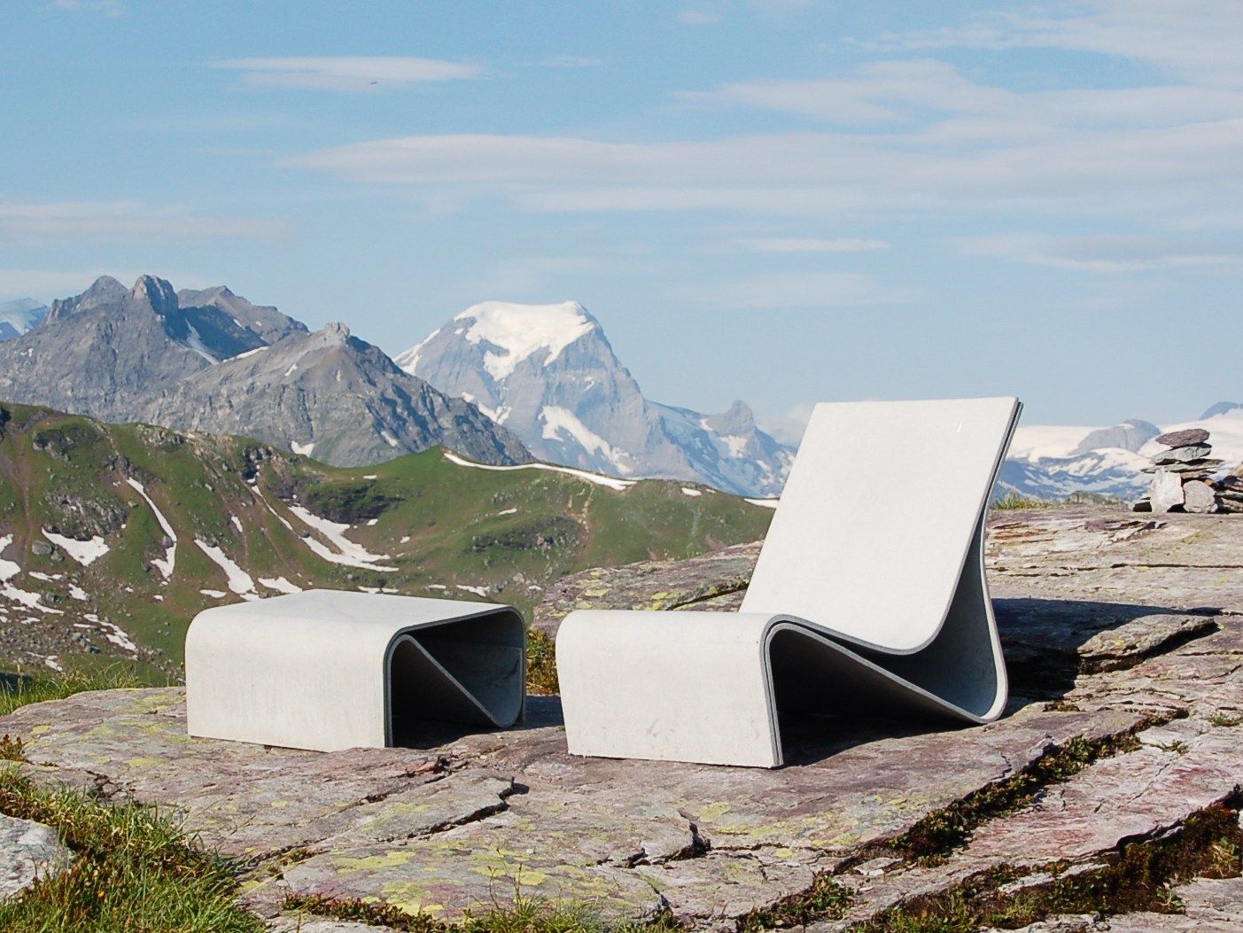 Бетонное садовое кресло SWISSPEARL дизайн ARCH-00058672 - Вид №10