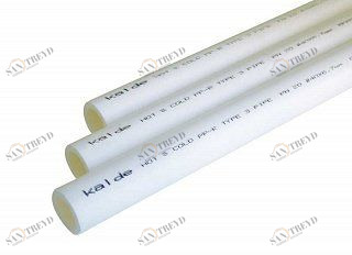 Труба полипропиленовая KALDE D 63х5,8 PN 10 белая 3202TBE630010