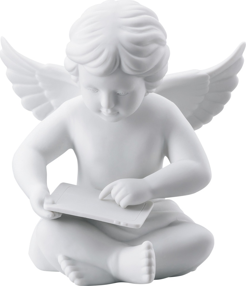 10640541 Rosenthal Фигурка Rosenthal Ангел с планшетом 14,5см, фарфор Фарфор 