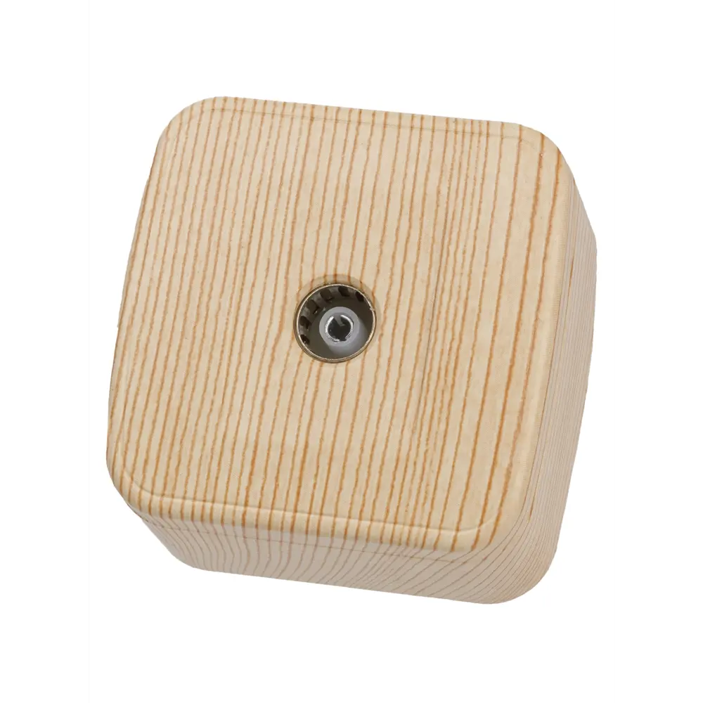 Телевизионная розетка TDM Electric Дача с разъемом TV, цвет сосна 89376321 Серия отсутствует STLM-1355005