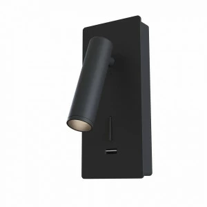 Бра настенное черное Mirax C041 TECHNICAL CEILING & WALL 00-3957383 Черный