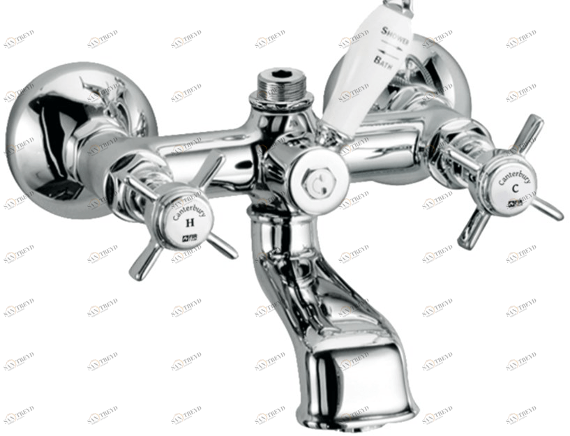 Fir Italia Смеситель для ванны настенный с переключателем Canterbury 30 3031432