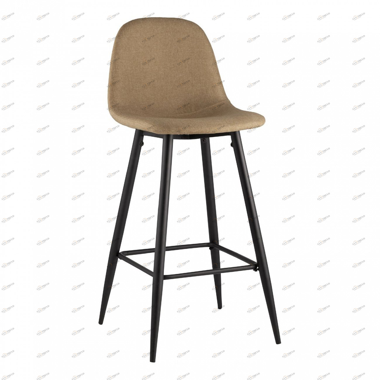 Стул барный со спинкой бежевый "Валенсия" STOOL GROUP  00-3882038 Бежевый 