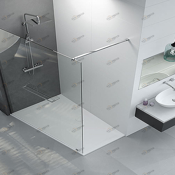 Душевой поддон трапеция левосторонняя MUNA 140х90 см HOESCH 4231XA