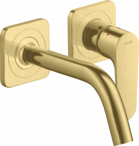 34113950 Смеситель для раковины, однорычажный, скрытого монтажа, настенный, с изливом 167 мм и розетками AXOR CITTERIO M