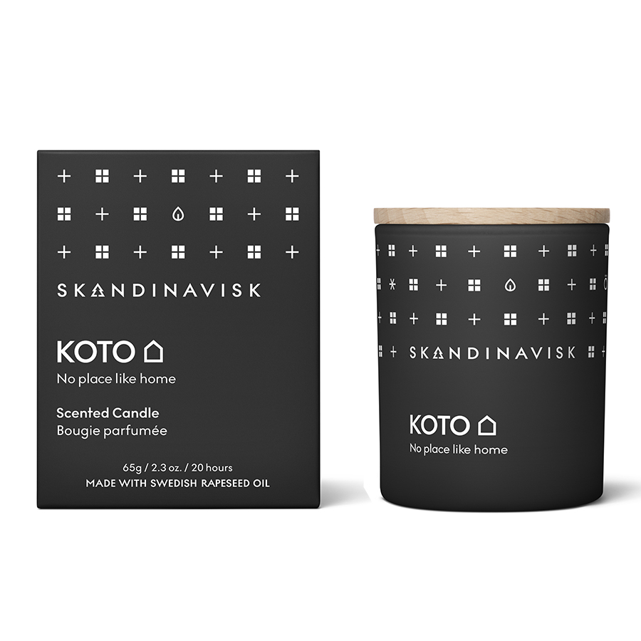SK20206 Свеча ароматическая koto с крышкой, 65 г (новая) S K A N D I N A V I S K 