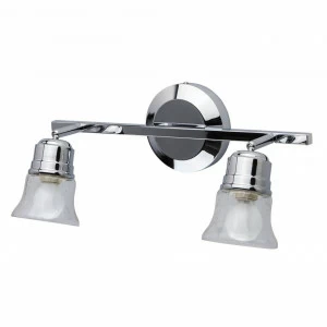 Спот настенный на 2 лампы хром De Markt "Алгол 6" 506022102 DE MARKT АЛГОЛ 00-3891737 Хром