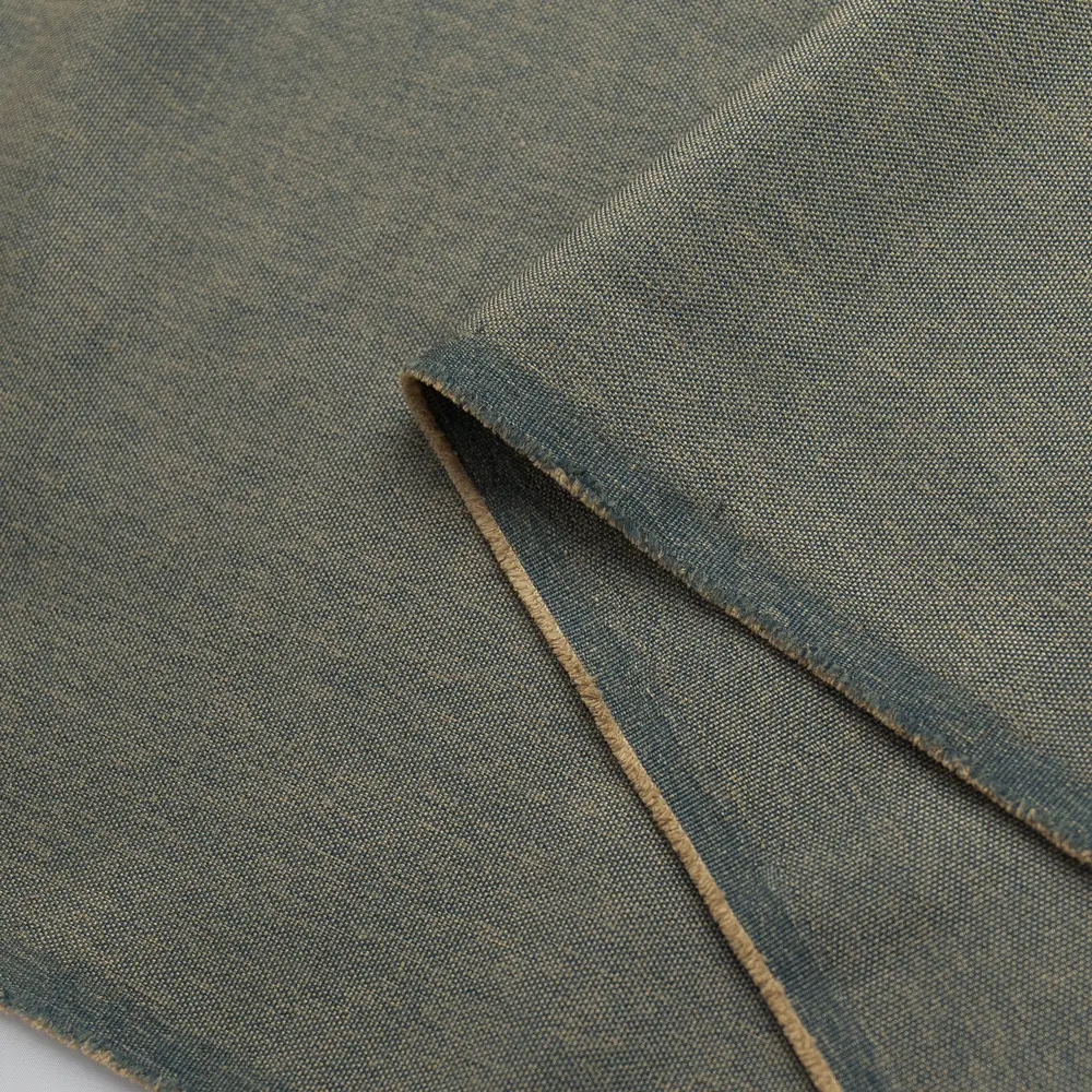 ЛТ ткань 1 п/м лен однотонный genevra зеленый 32 300 см TEX REPUBLIC STLM-2086382 - Вид №2