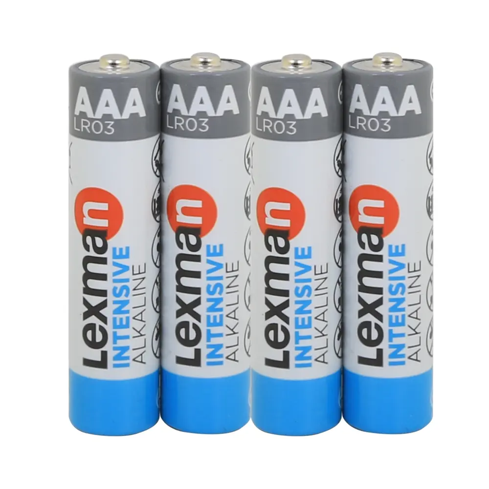 Батарейка Lexman Intensive AAA (LR03) алкалиновая 4 шт. 82003974 STLM-2147223  - Вид №1