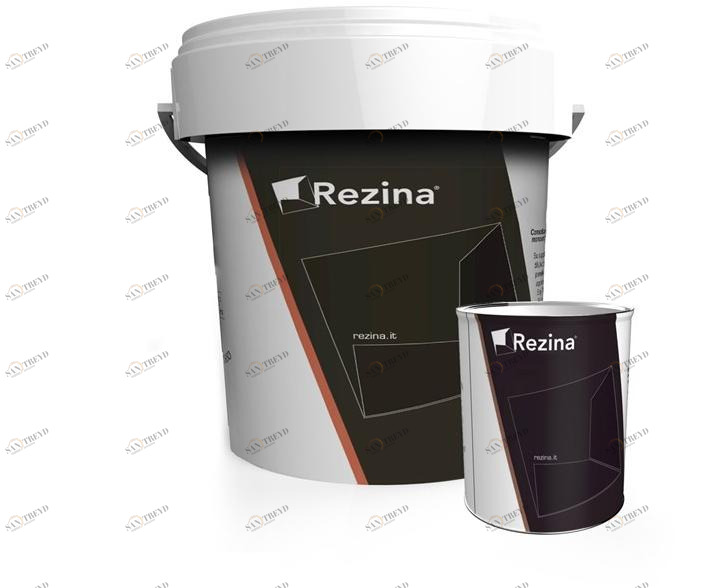 Rezina Прозрачная двухкомпонентная отделочная смола на водной основе sun-id-1474982
