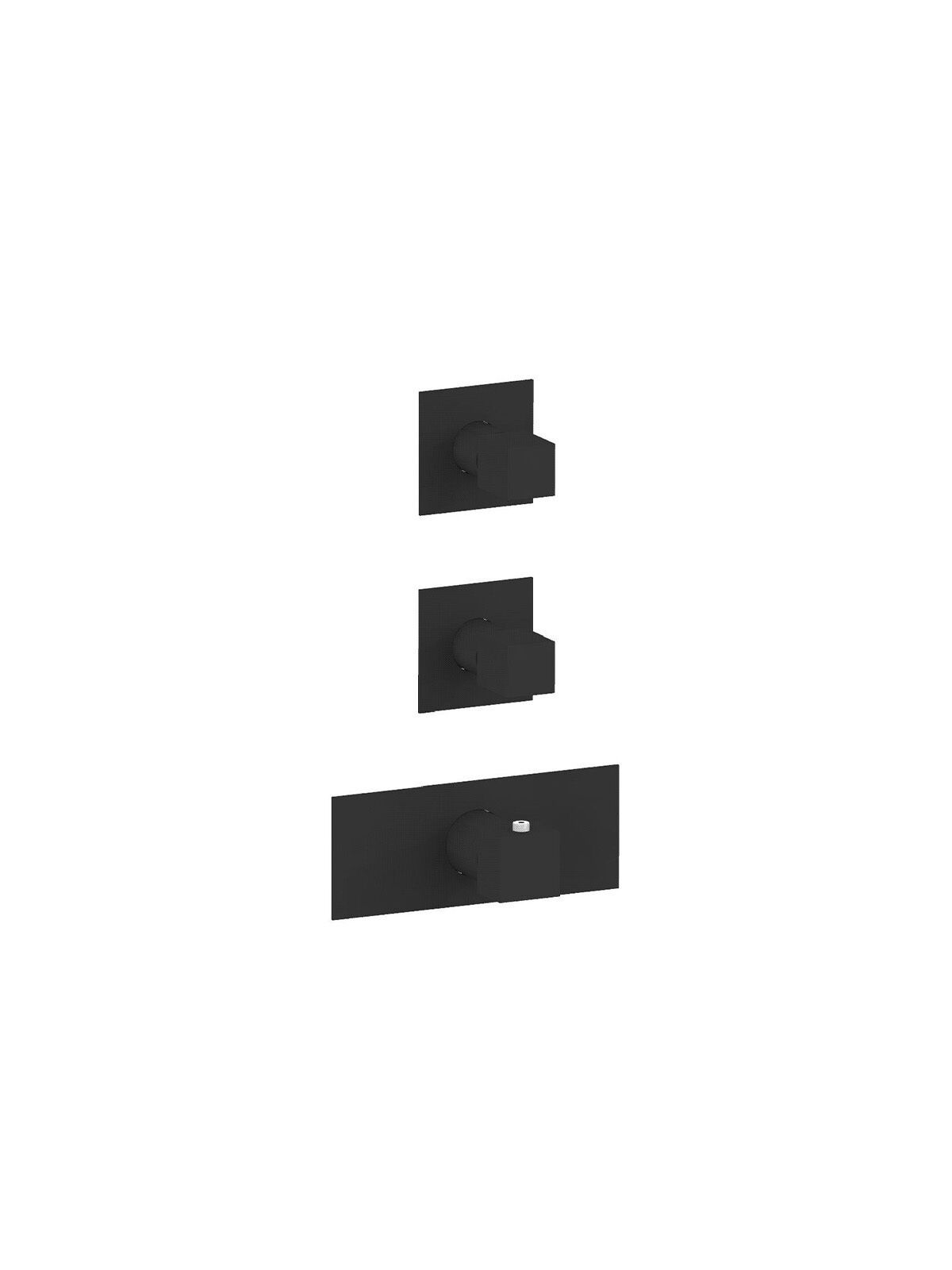 Термостатический встраиваемый смеситель для душа с 3 отверстиями Rubinetterie Frattini отдельная эстетика ARCH-00053901 - Вид №6