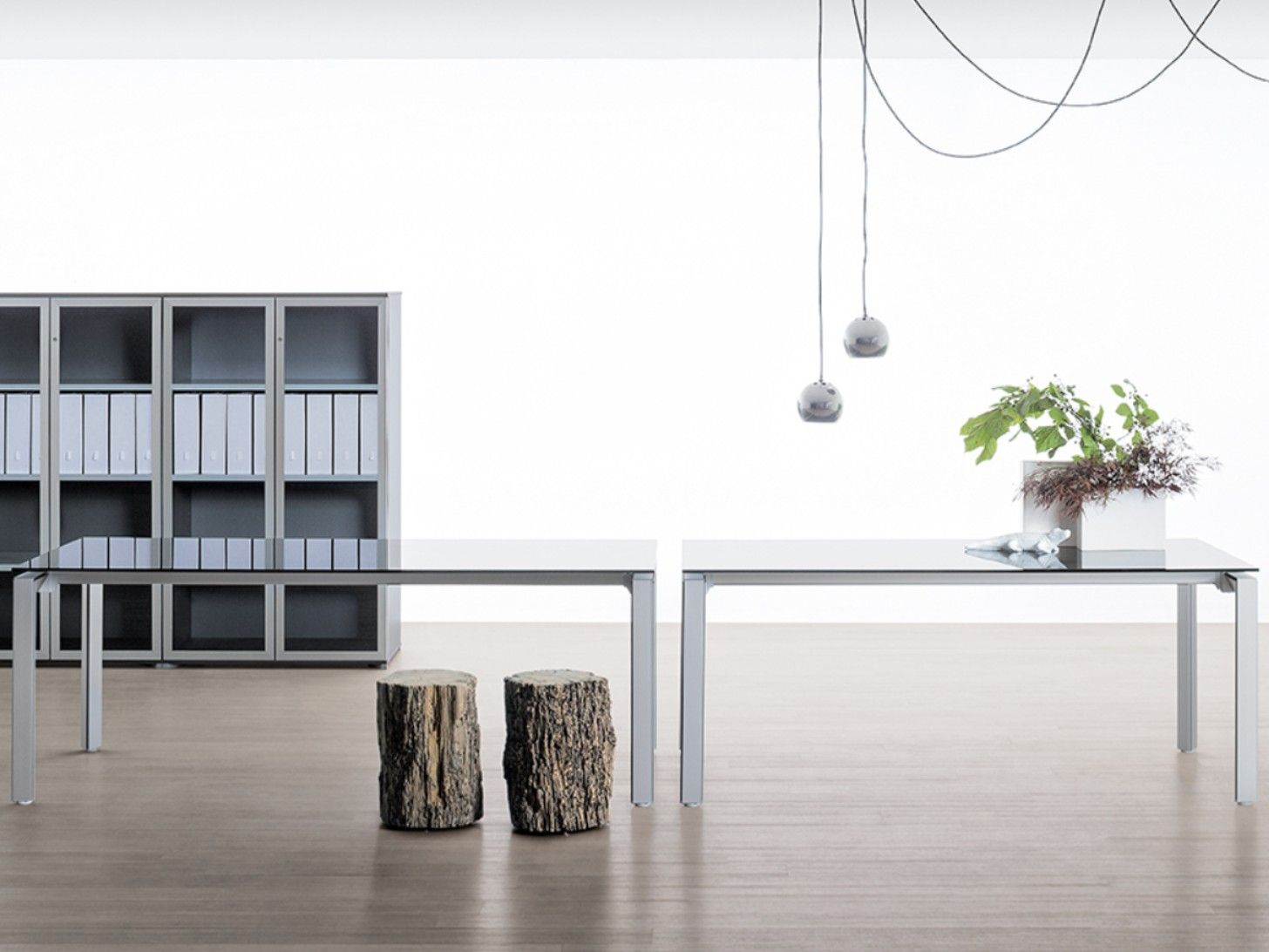 Прямоугольный стеклянный стол Citterio ARCH-00077085