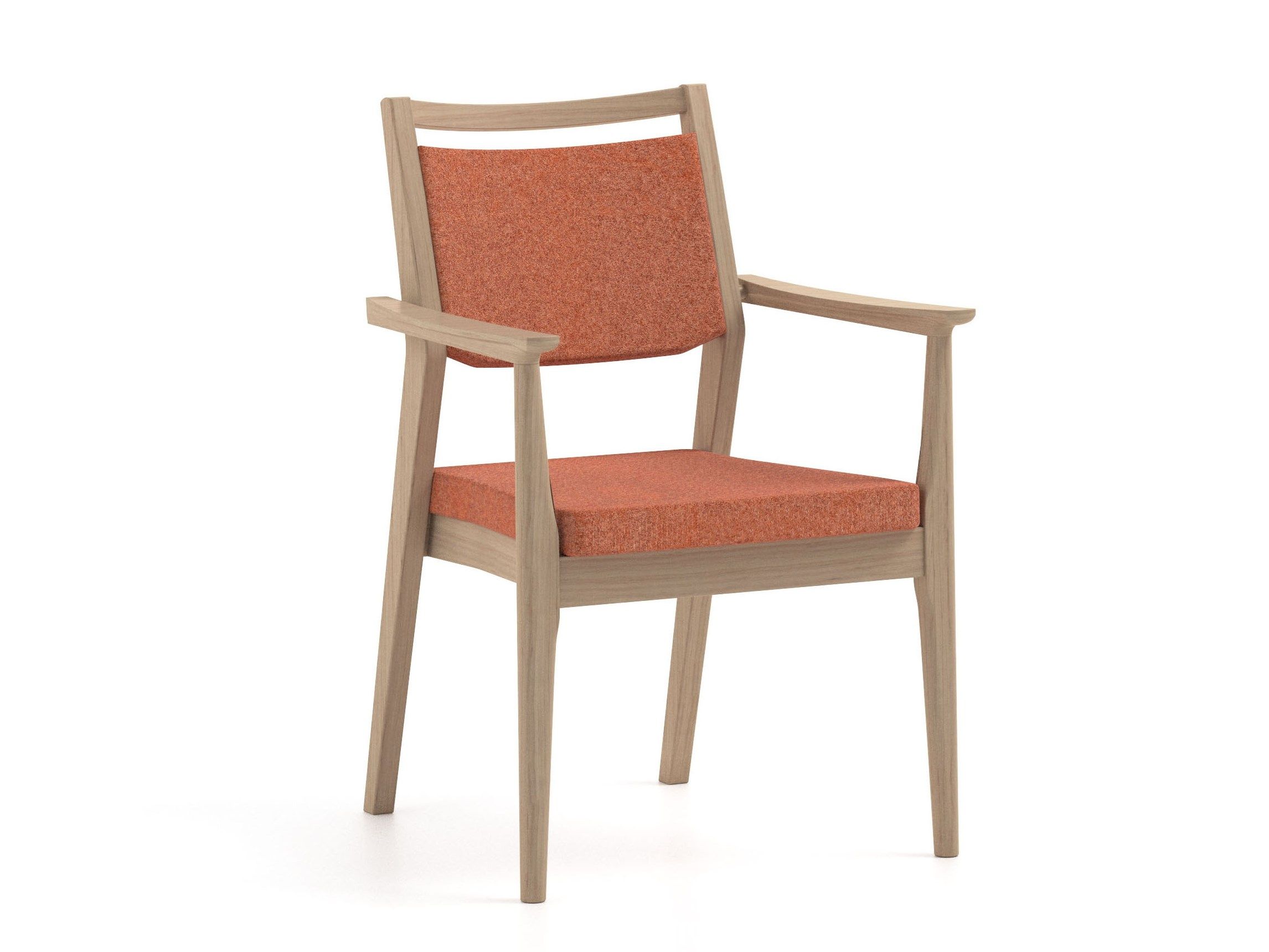 Штабелируемый тканевый стул с подлокотниками PIAVAL ELISA-Health &amp ARCH-00126559