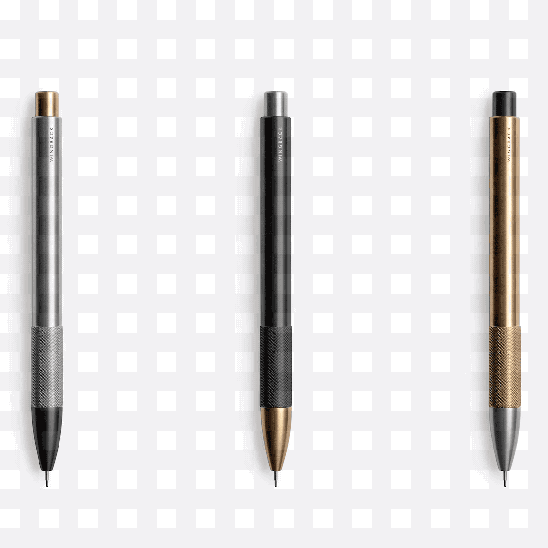 W207BRA-5 Механический карандаш - латунь - 0,5 мм Wingback  - Вид №14