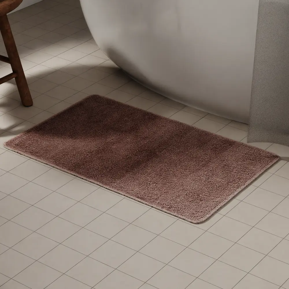 Коврик для ванной SWENSA Presto - каштановый комфорт 50х80 см 89414016 STLM-1574238