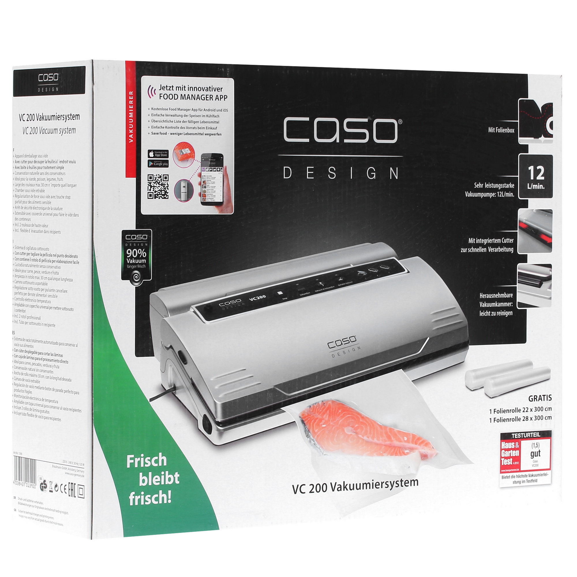 1121853 Вакуумный упаковщик CASO VC 200 STDN-0029008 - Вид №9