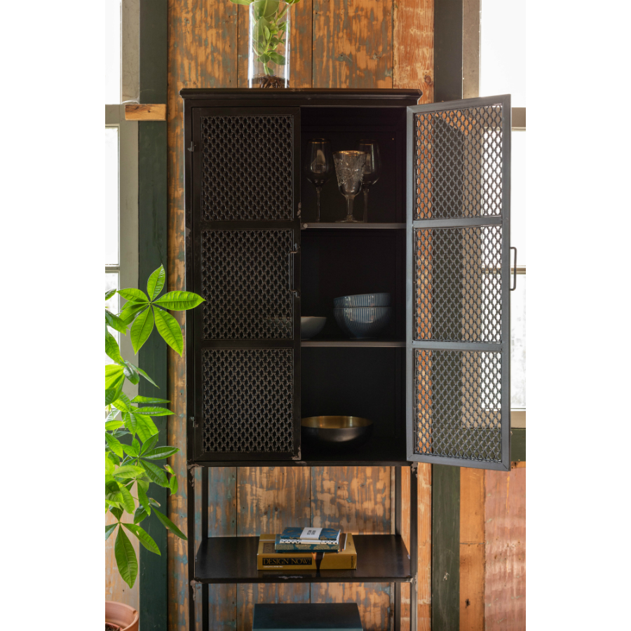 Стеллаж Denver, высокий Dutchbone 4100036 - Вид №2