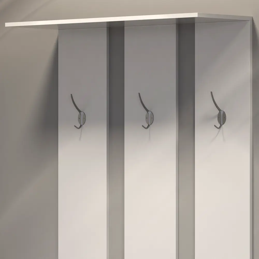 Вешалка 630х1180х200 мм, цвет белый, хром 82614164 STLM-2007794 Santreyd  - Вид №3