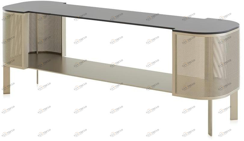 GANDIABLASCO Комод из термо-лакированного алюминия Solanas sun-id-1387490