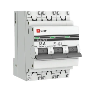 Выключатель нагрузки EKF ВН-63 3P 63 А