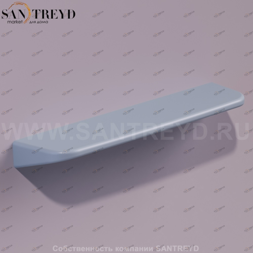 Полка подвесная BADEN BADEN 60 см голубая Simas DE16TELAMATT