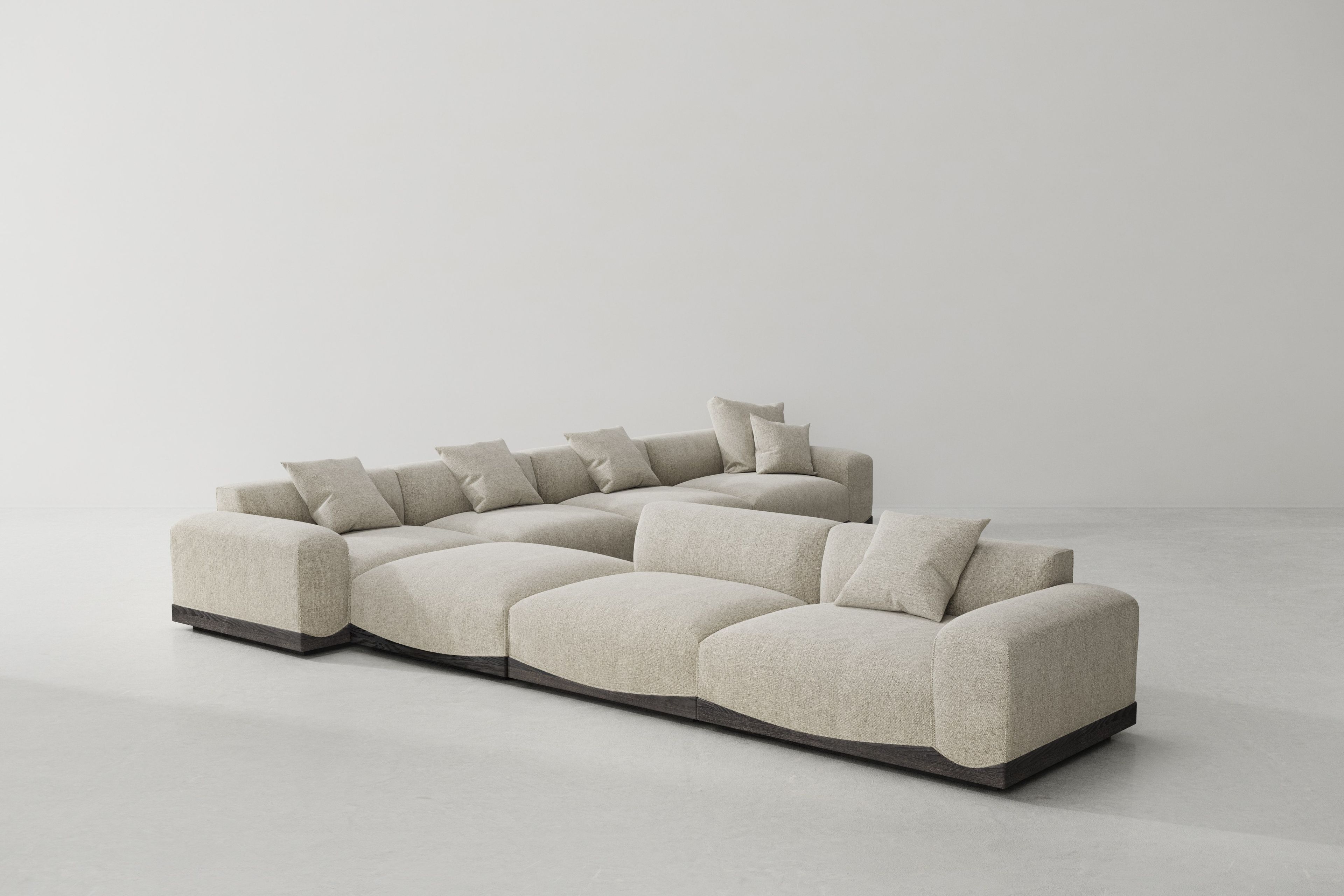 Модульный тканевый диван District Eight Joss ARCH-00149155 - Вид №36