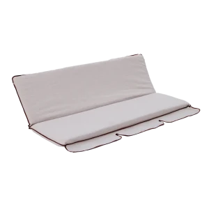 Подушка на сиденье Naterial Aniva 57x180 см цвет серебристый/бежевый