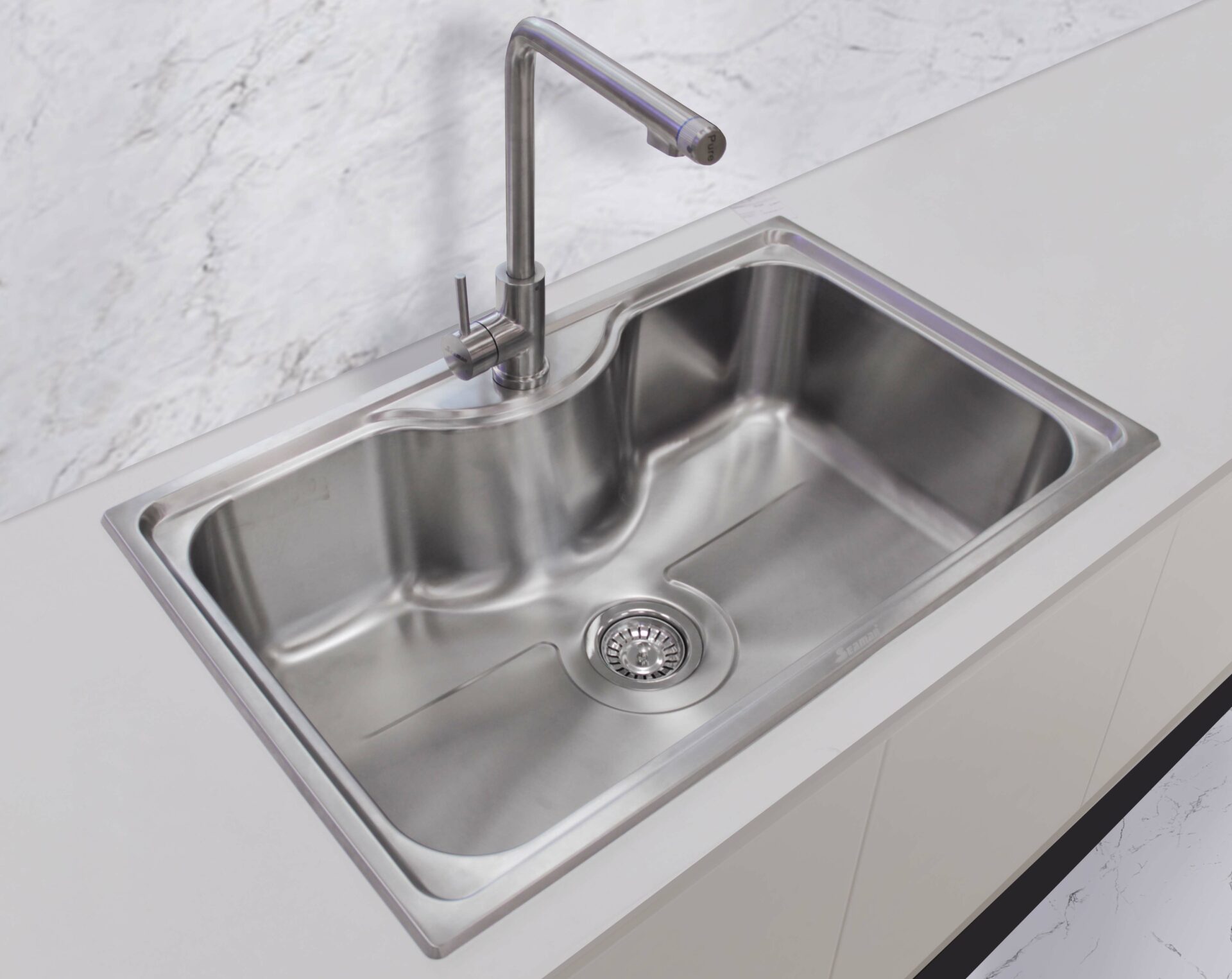 Кухонные мойки Eco Wien SWT-8050.A SEAMAN  - Вид №3