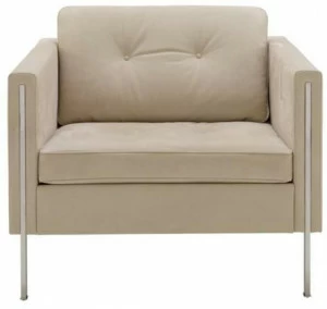 Ligne Roset Кресло из ткани с подлокотниками Andy 13300100