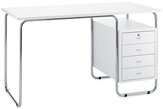 Zanotta Стол из нержавеющей стали с ящиками sun-id-1439210 - Вид №1