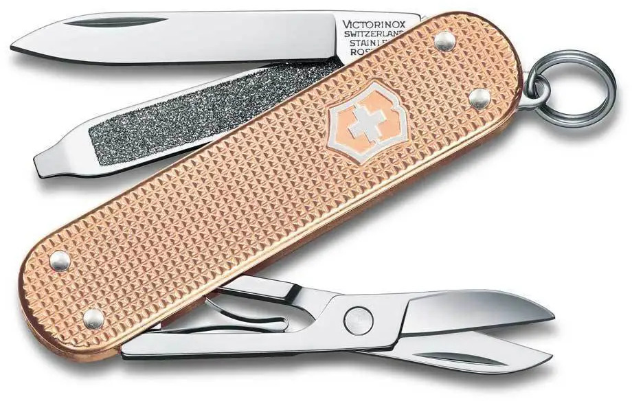 91348753 Нож-брелок Victorinox Classic SD Alox Colors 0.6221.202G алюминиевый корпус 58 мм STLM-0845012