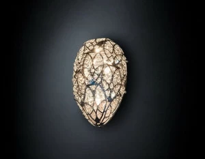 VGnewtrend Настенный светильник из нержавеющей стали с кристаллами  7511768.97/.98