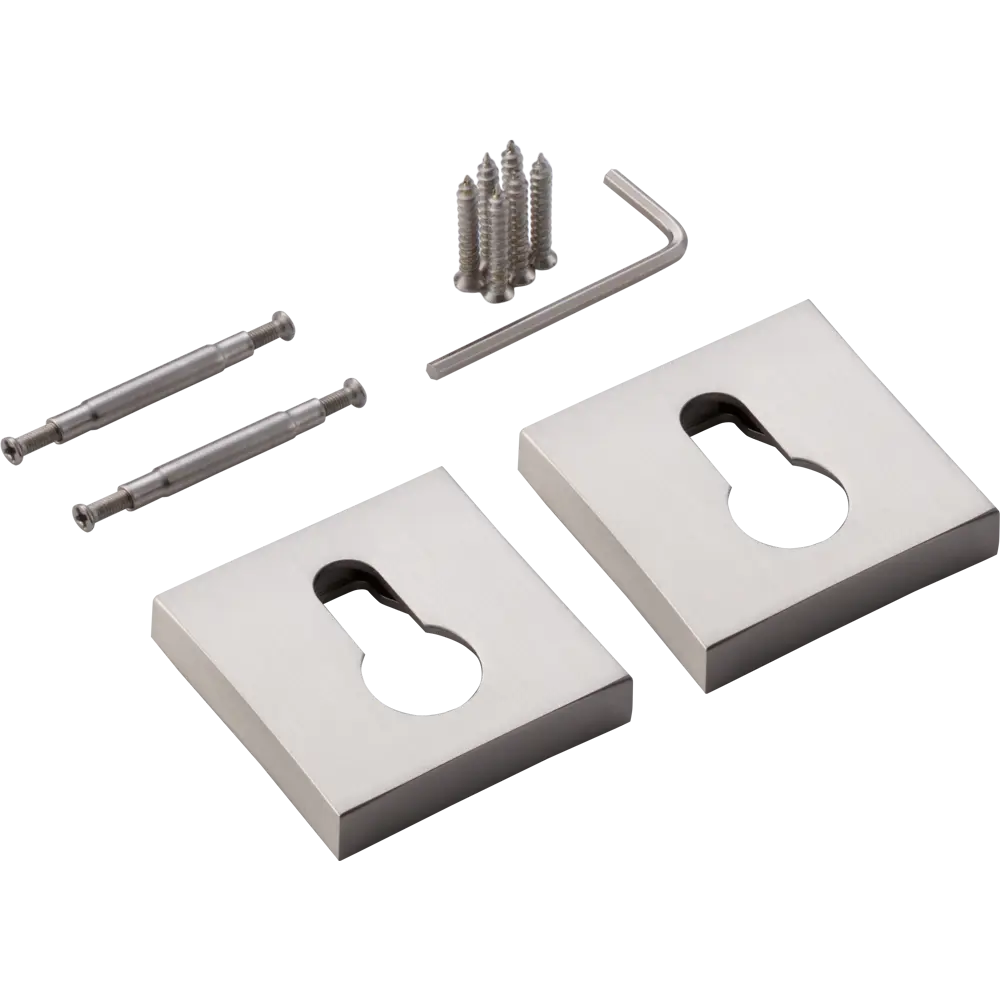 Накладка Inspire Shadow цвет никель 2 шт. 82233647 STLM-2052343  - Вид №1
