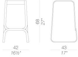 Lapalma Табурет из высокой стали Continuum sun-id-1394731 - Вид №16