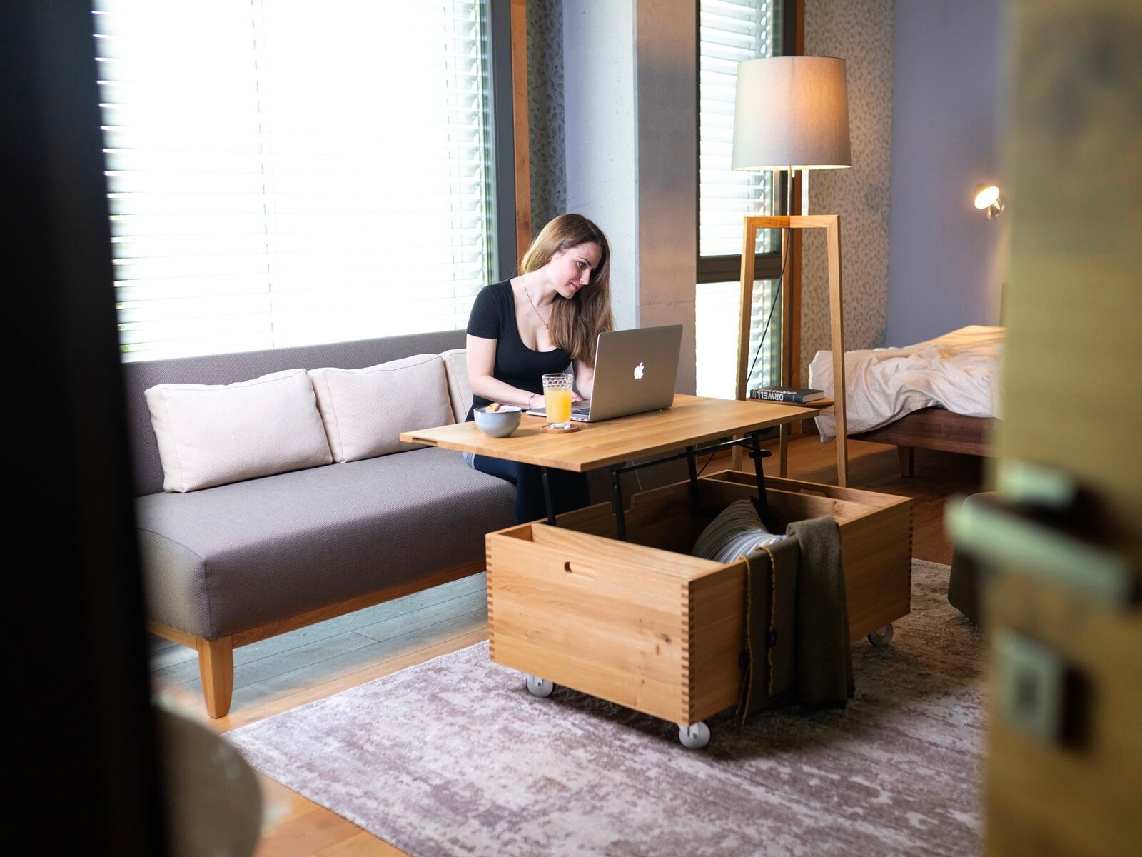 Журнальный столик с отсеком для хранения sixay furniture HOOK Table Chest ARCH-00087948 - Вид №9