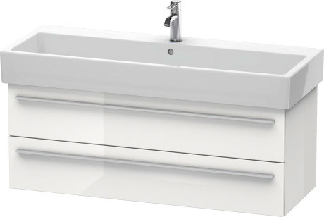 XL634700707 X-Large Тумбочка подвесная Бетонно-серый матовый декор Duravit - Вид №2