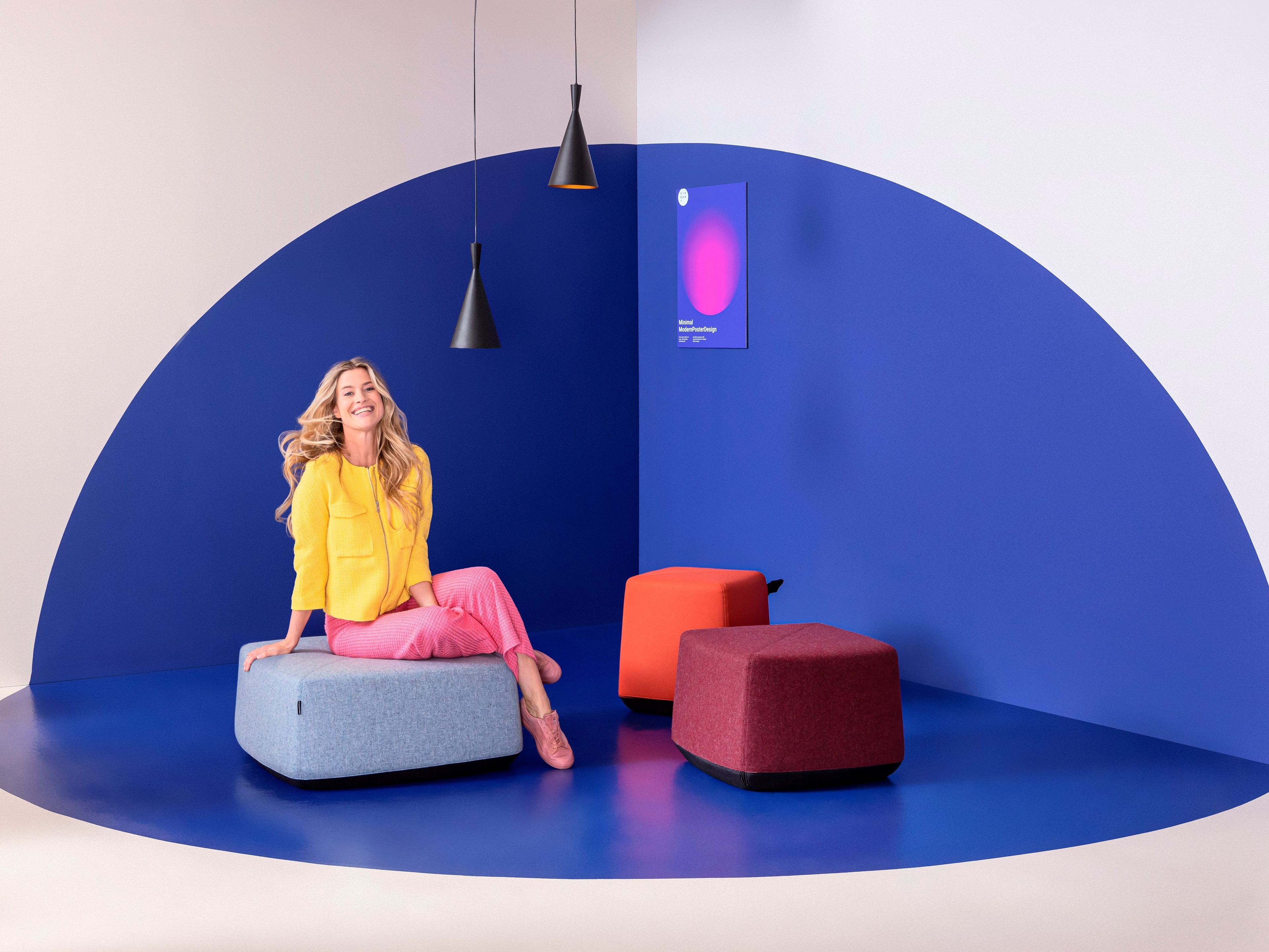 Ткань пуф Dauphin Allora Poufs ARCH-00042343 - Вид №4