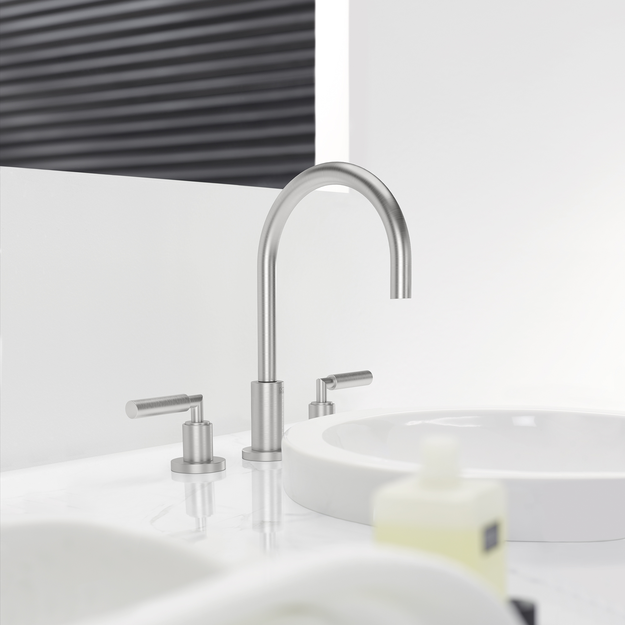 ТАРА Смеситель для раковины на три отверстия с донным клапаном - Хром DornBracht Tara 20710882-00 - Вид №1