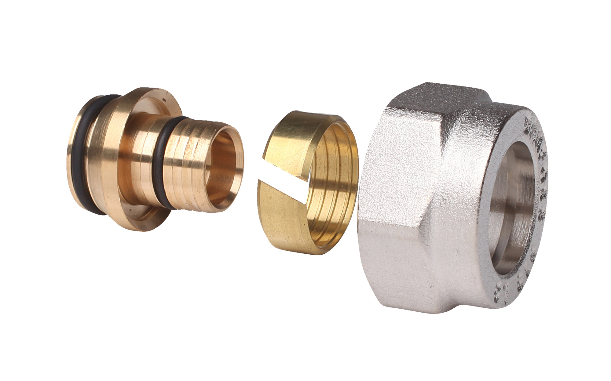 Danfoss Фитинги для полимерных труб (PEX) Уплотн. фитинги PEX 14х2 G1/2'' нар 013G4144  - Вид №14