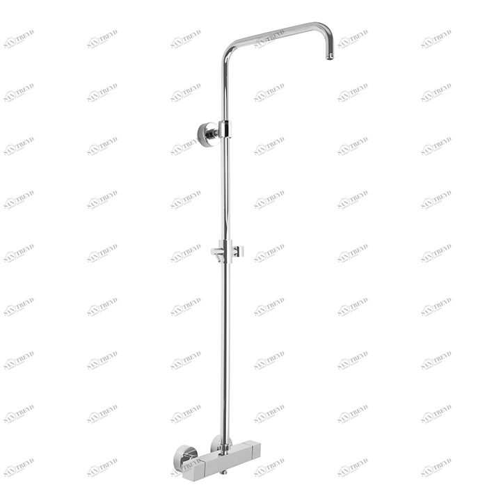 F4255S Смеситель для душа термостатический внешнего монтажа с душевой стойкой FIMA CARLO FRATTINI Wellness 