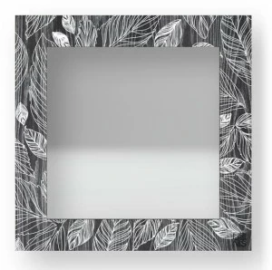 LIGNIS® Квадратное настенное зеркало в раме Dolcevita nature 12.049