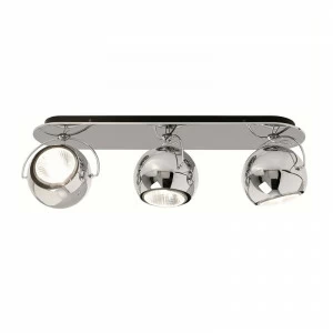 Светильник настенно-потолочный серебристый Fabbian D57G2115 FABBIAN  00-3882548 Серебро