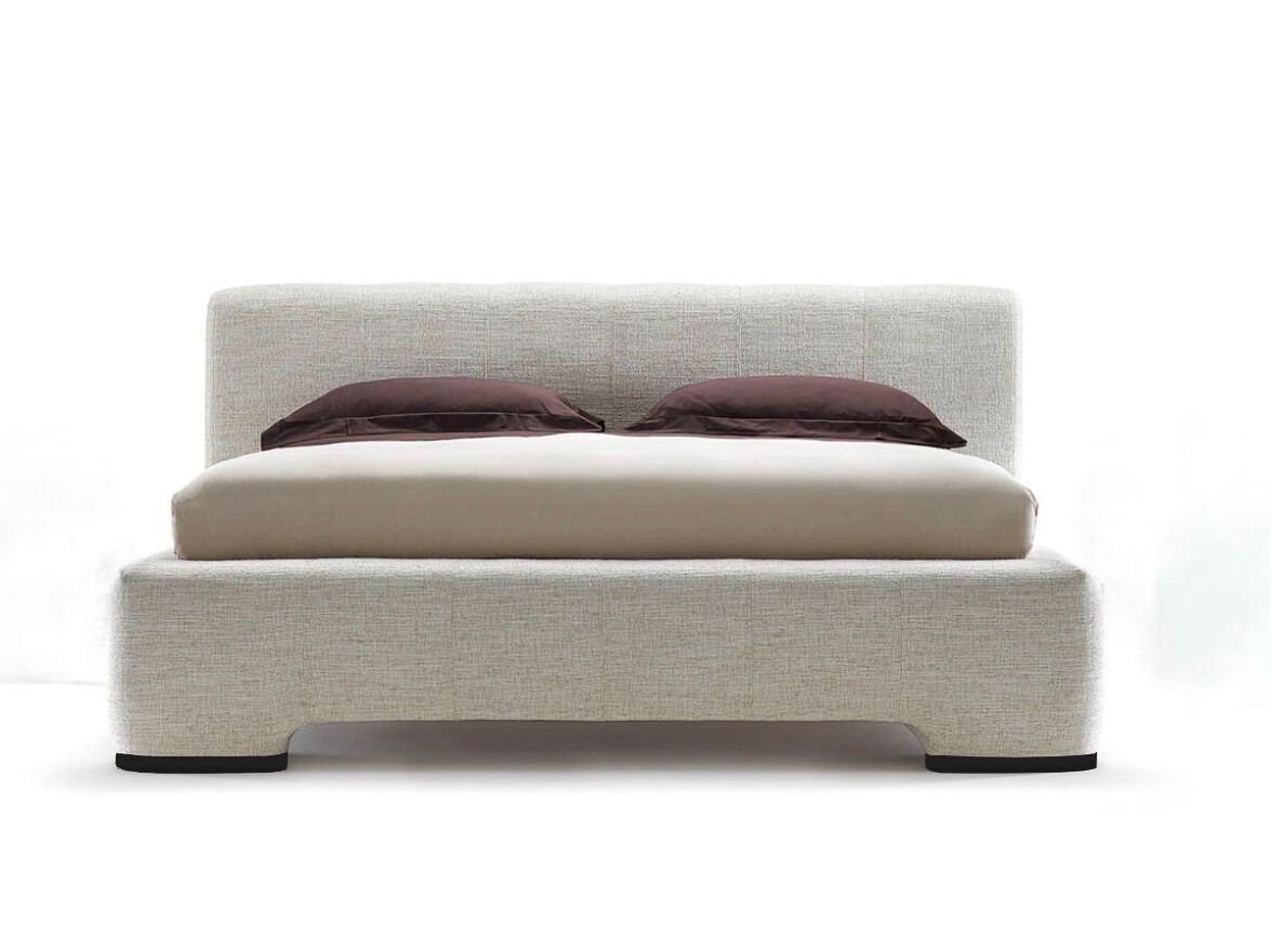 Двуспальная мягкая кровать из ткани CEPPI Evergreen ARCH-00082097