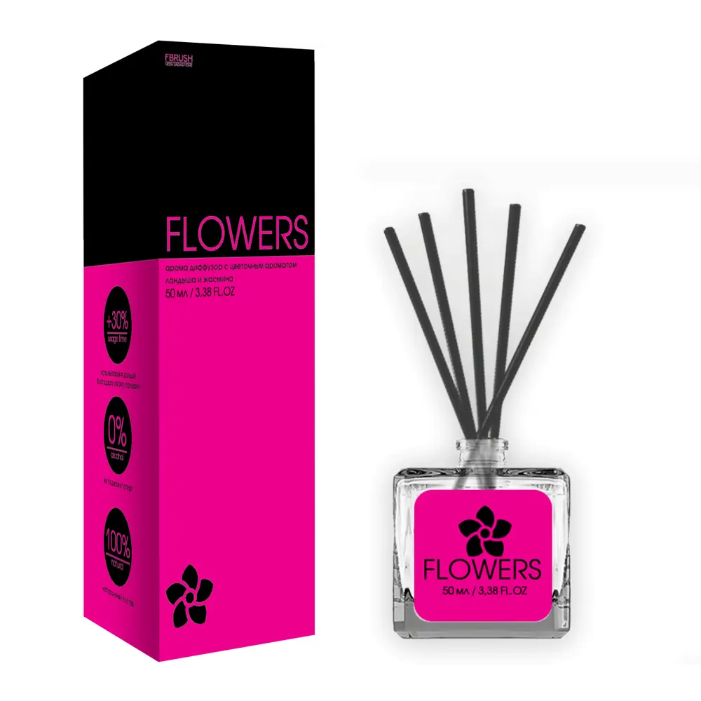 Ароматический диффузор Fbrush Flowers 50 мл 89344448 STLM-2013142 