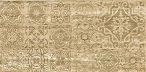 Граните Стоун Травертин декор медовый структурированная 1200x599