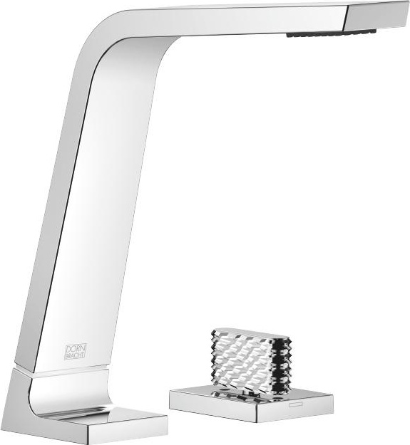 13715705-00_1_20006705-00_1_20006706-00_1 Смеситель для умывальника на три отверстия без сливного гарнитура - хром Dornbracht CL.1