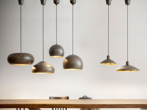 Стальной подвесной светильник