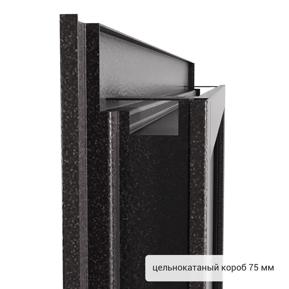 Дверь входная металлическая Стаф 950 мм правая цвет шоколад TOREX STLM-2080032 - Вид №7