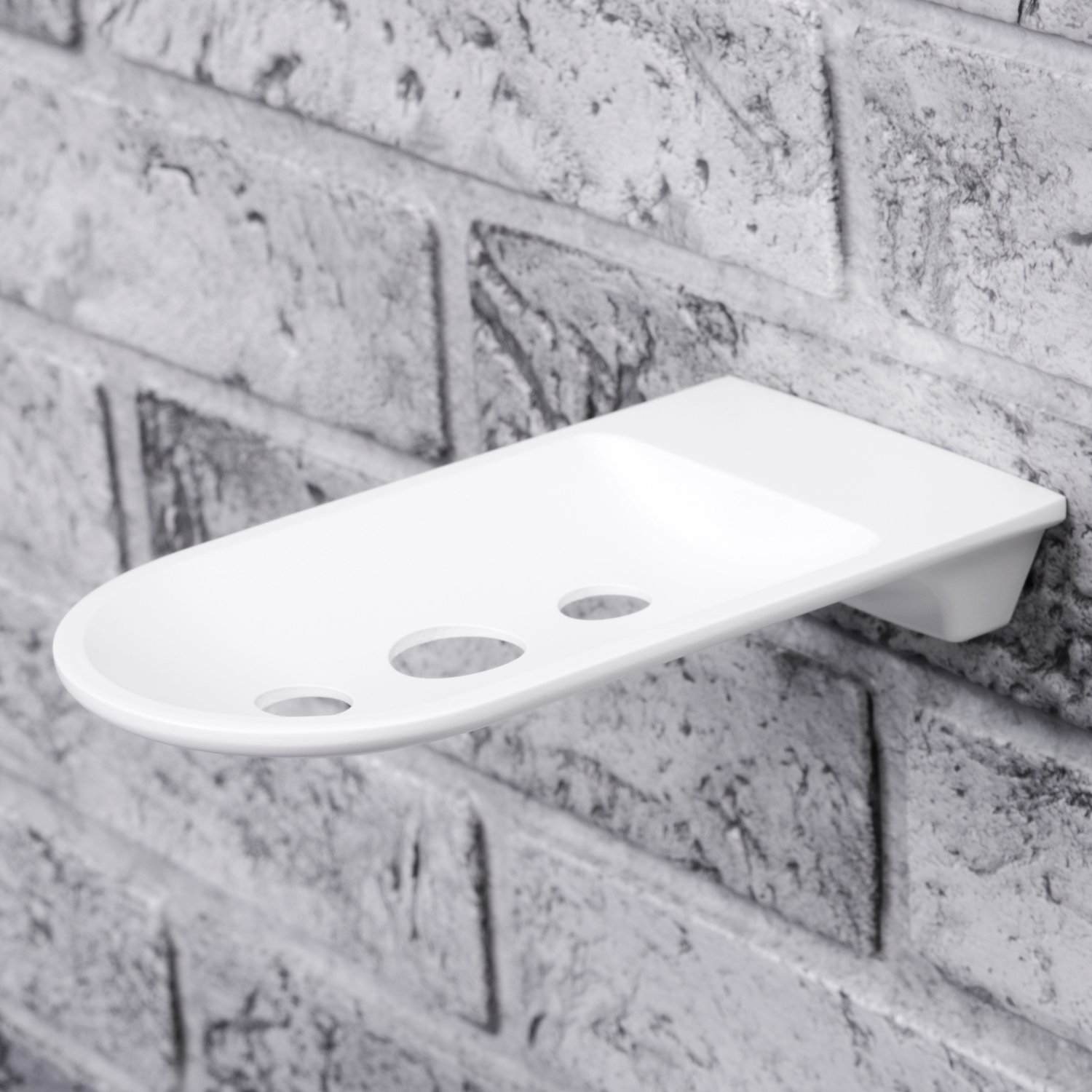 K-8369WHITE Kammel Мыльница решетка WasserKRAFT Kammel K-8300WHITE  - Вид №1